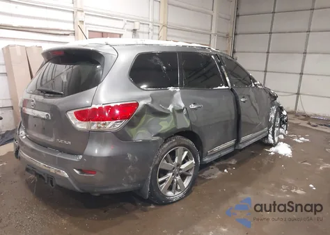 2016 Nissan Pathfinder Platinum из США, поврежденный, VIN 5N1AR2MN8GC661761